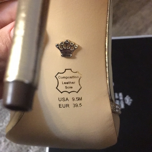 Nina Calissa Gold shimmer heel - Picture 6 of 10